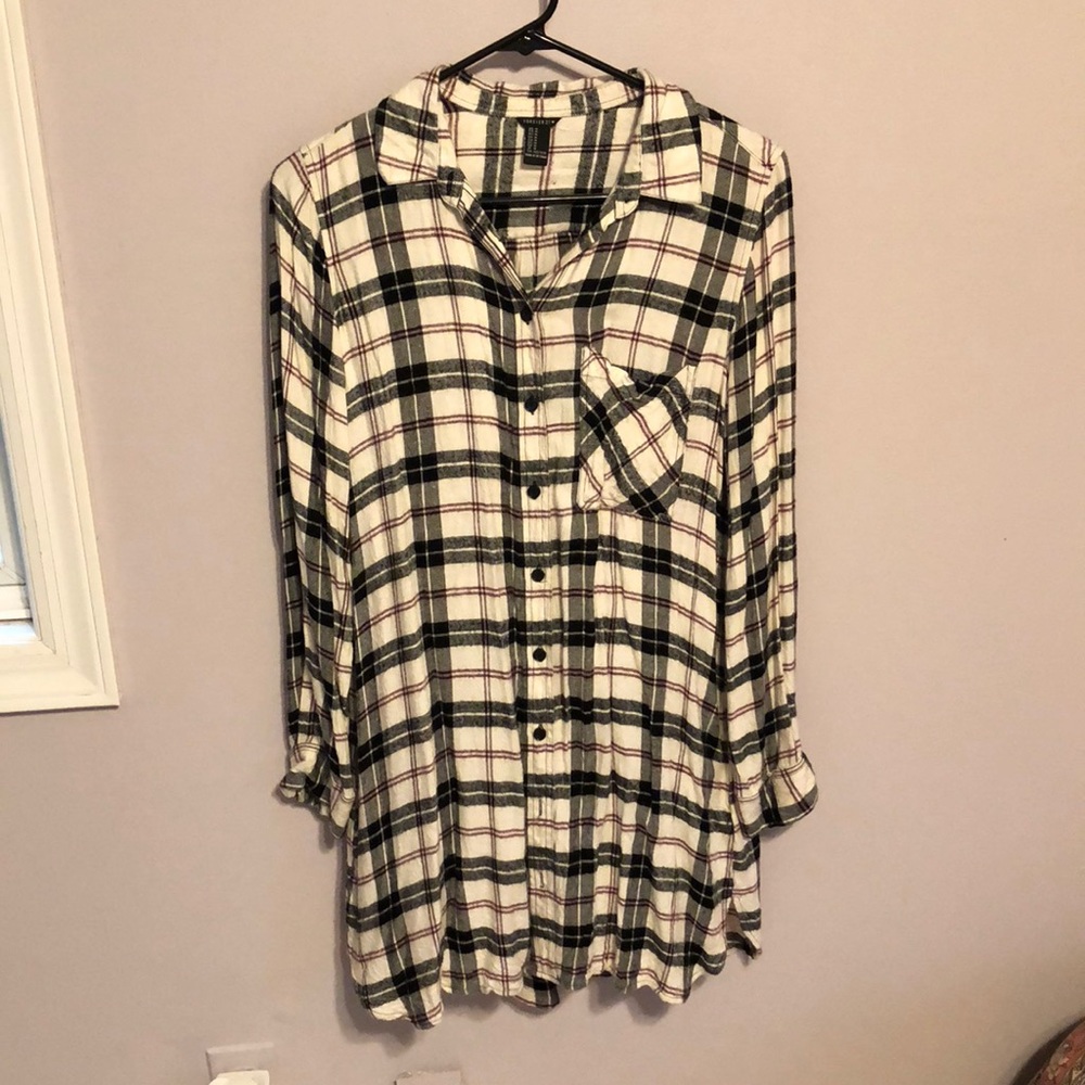 Shirt dress / long cardigan
